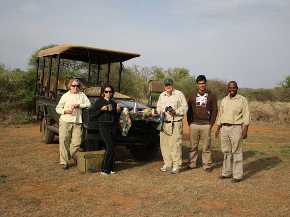Fatima Davids - out on safari in the Eastern Cape